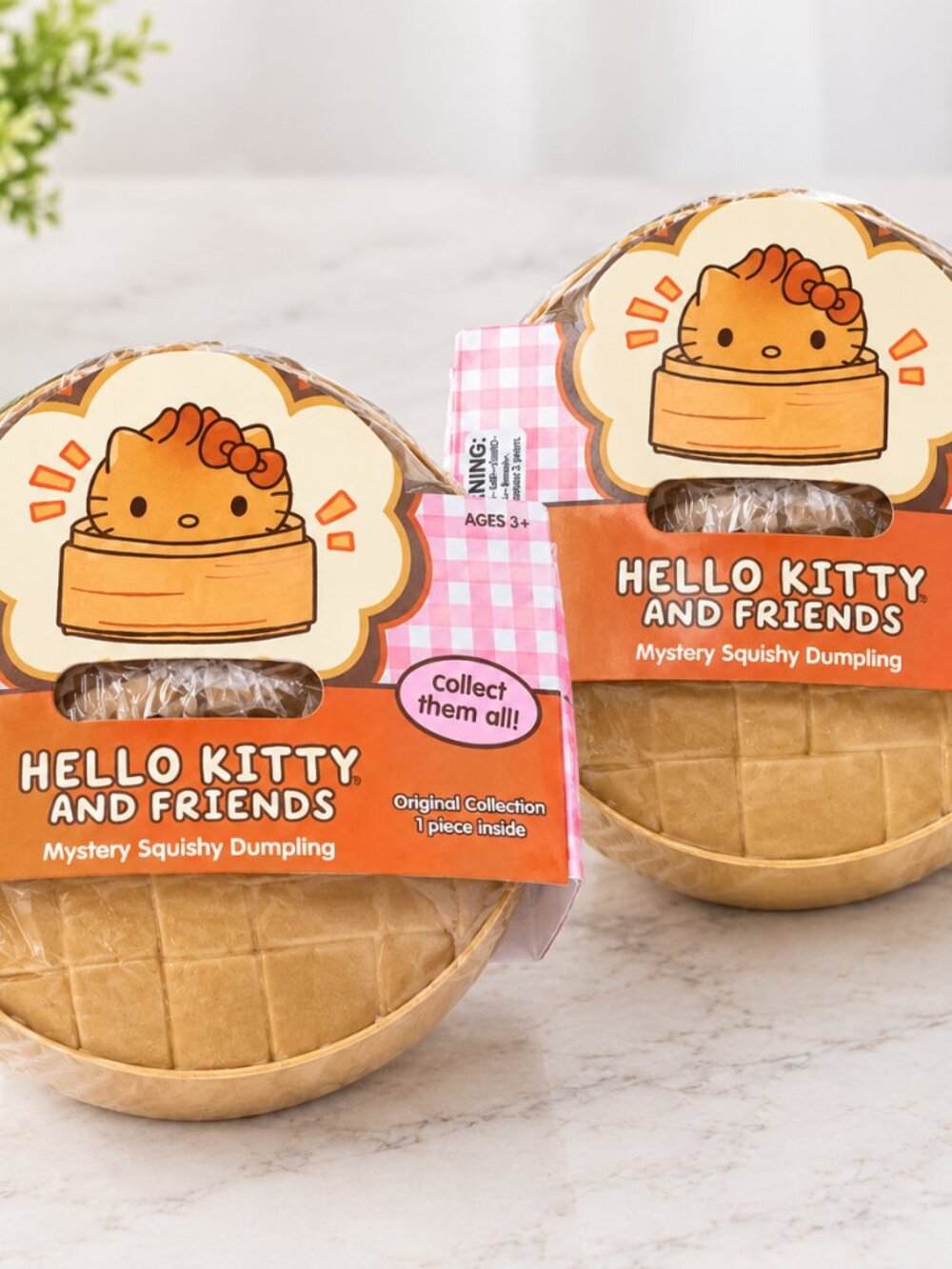 New Hello Kitty and Friends Mystery Squishy Dumpling Original Collection 2x